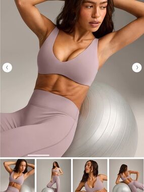 Oner Active Straight Leg Small Petite and Scoop Back Bralette Small